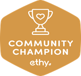 Community champion badge